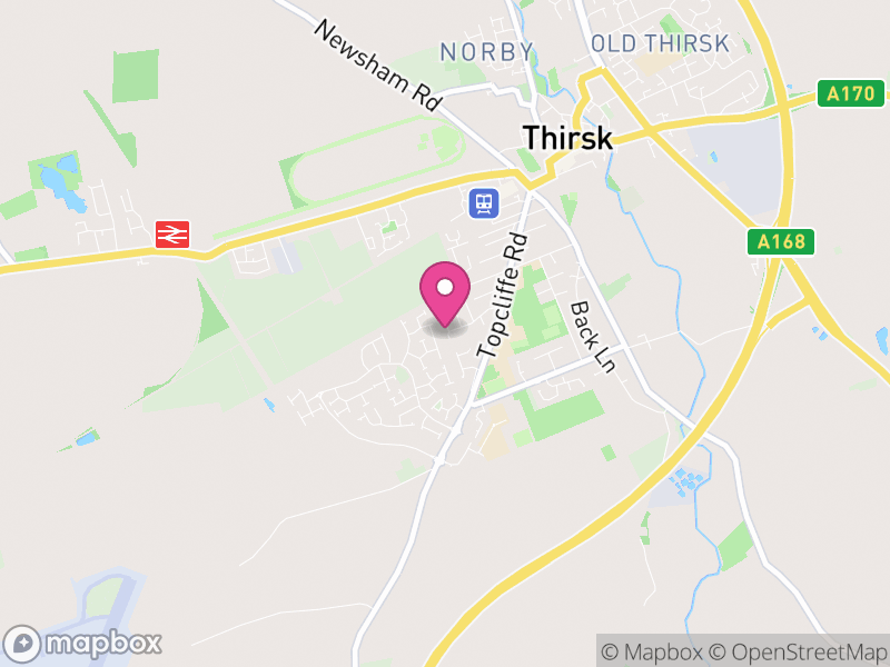 Map of YO7 Estate Agents