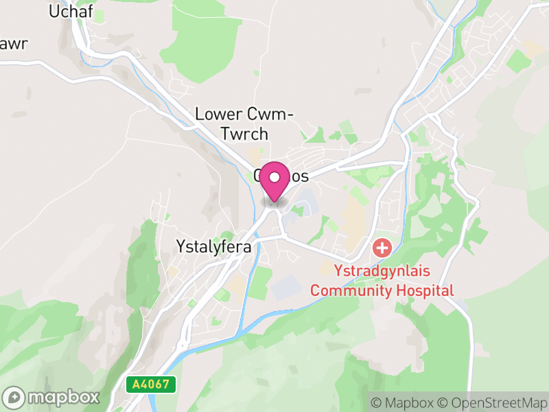 Map of Ystalyfera Estate Agents