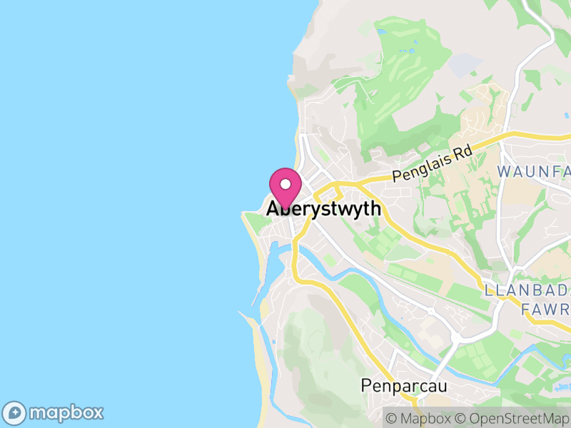 Map of Aberystwyth Letting Agents