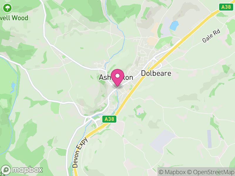 Map of Ashburton Letting Agents