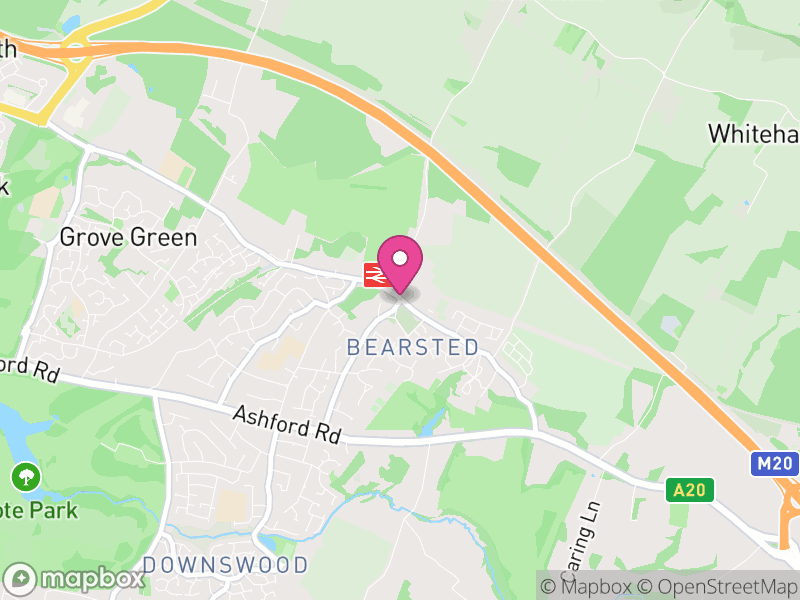 Map of Bearsted Letting Agents