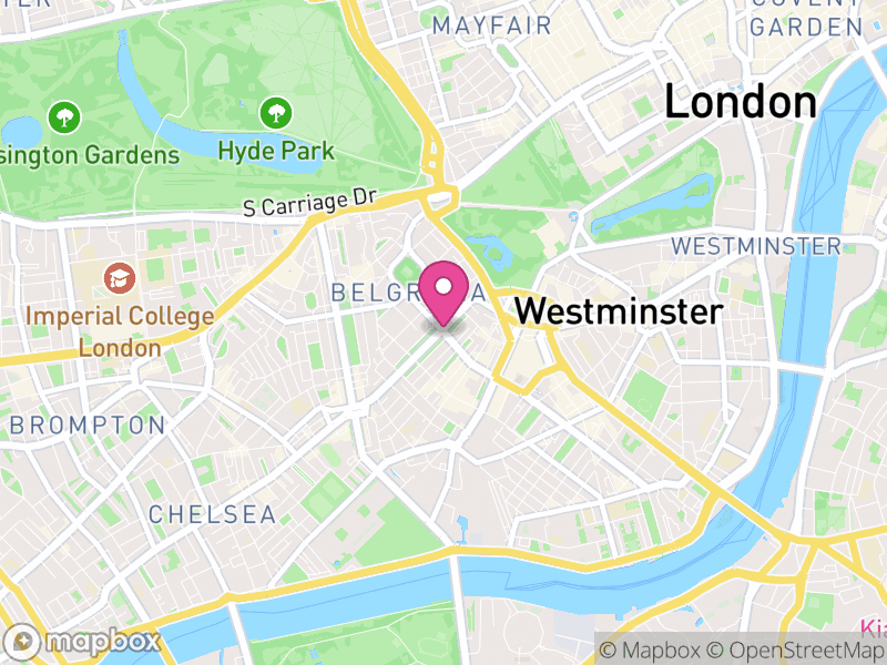 Map of Belgravia Letting Agents