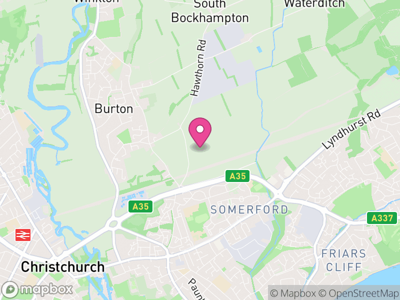 Map of BH23 Letting Agents