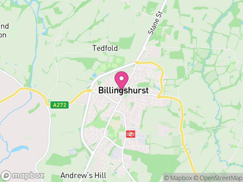 Map of Billingshurst Letting Agents