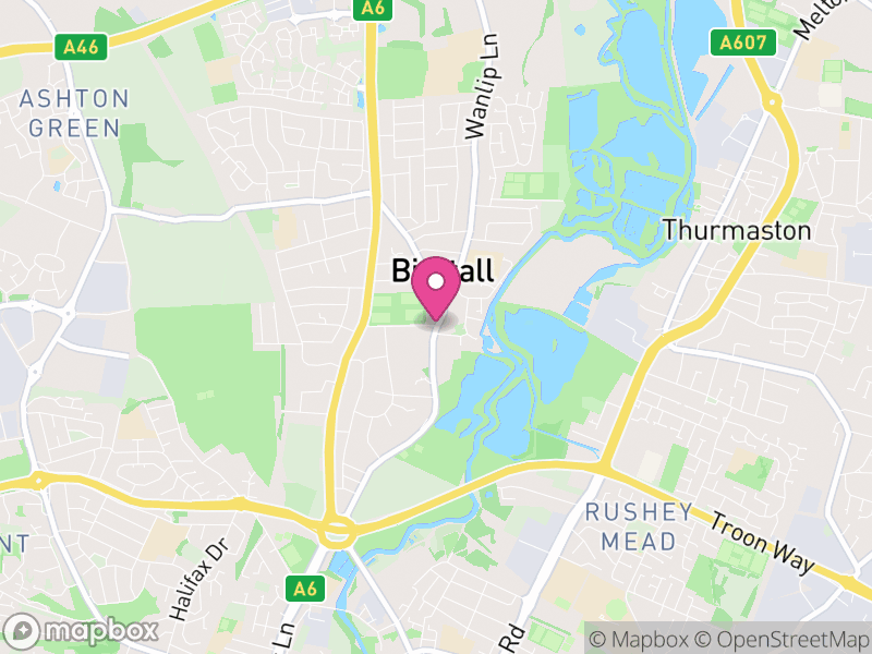 Map of Birstall Letting Agents