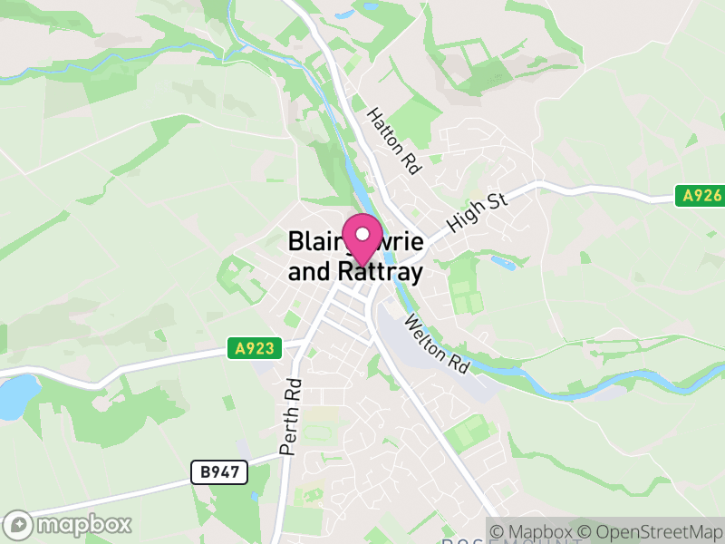 Map of Blairgowrie Letting Agents