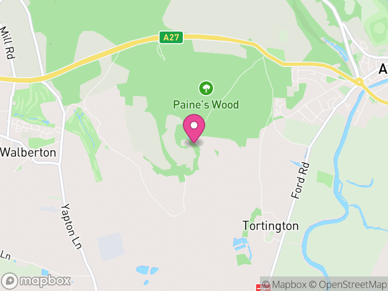 Map of BN18 Letting Agents