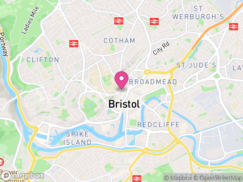 Map of Bristol Letting Agents