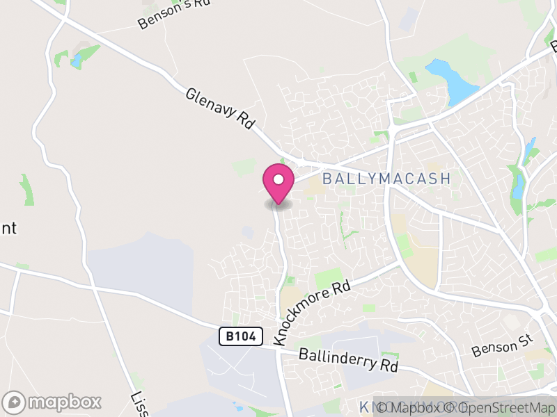 Map of BT28 Letting Agents