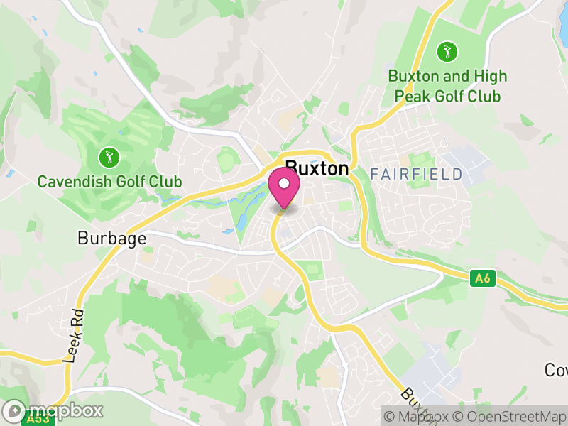 Map of Buxton Letting Agents
