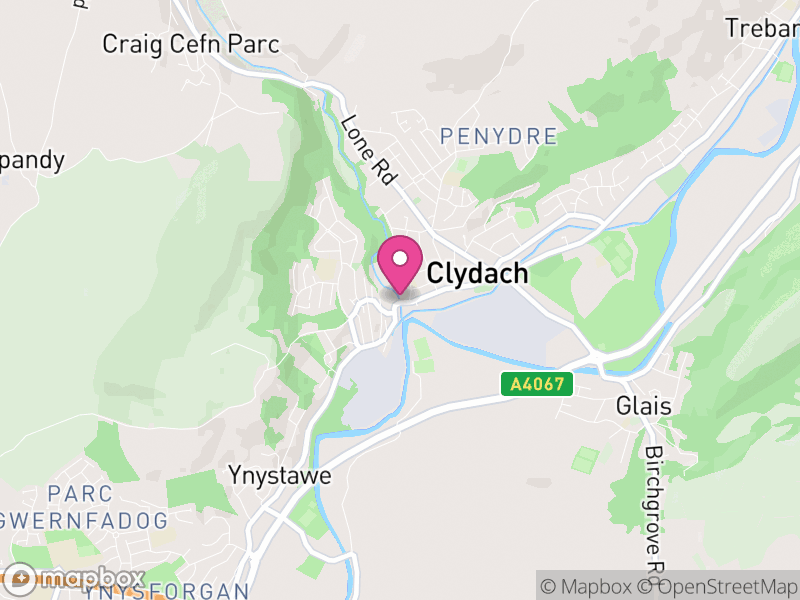 Map of Clydach Letting Agents
