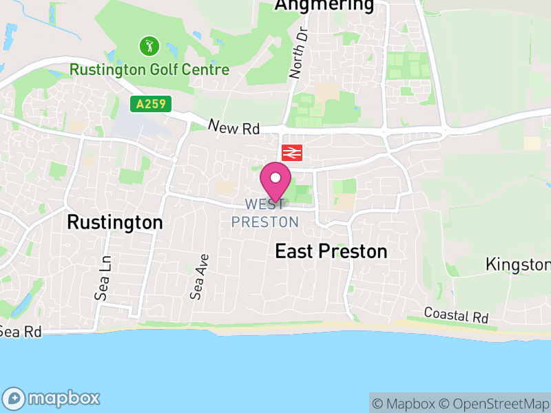 Map of East Preston Letting Agents
