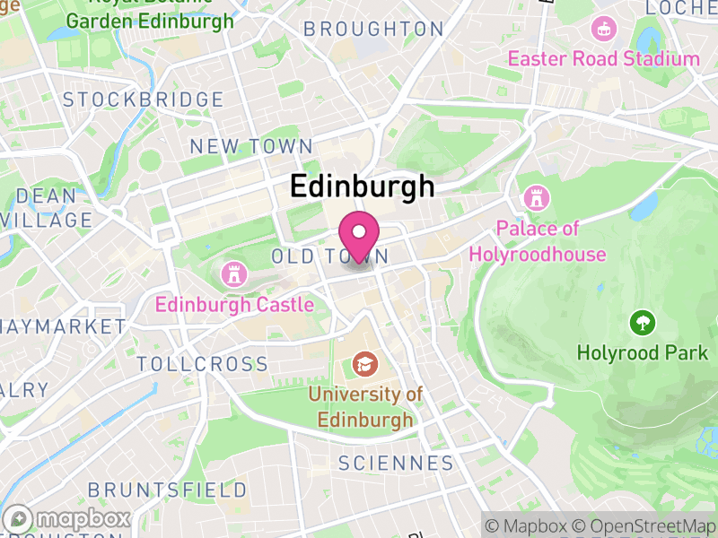 Map of Edinburgh Letting Agents