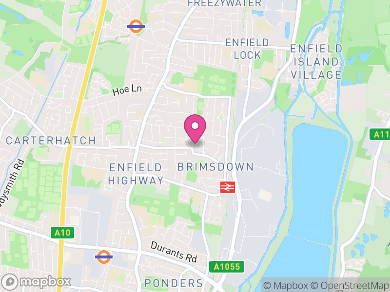Map of EN3 Letting Agents