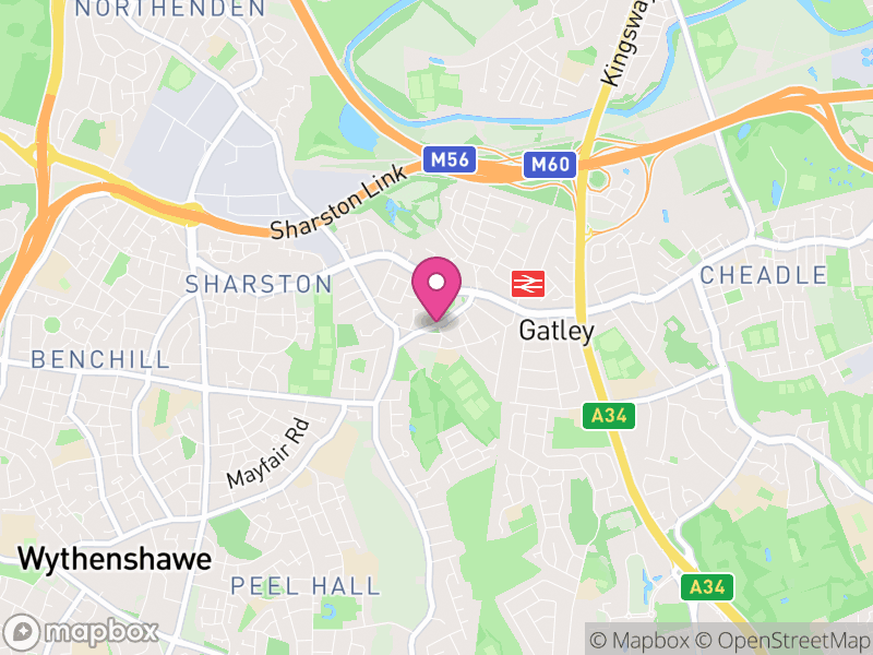 Map of Gatley Letting Agents
