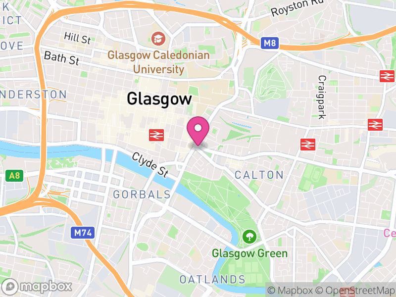 Map of Glasgow Letting Agents