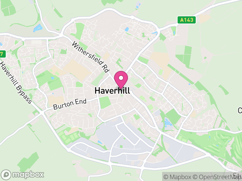 Map of Haverhill Letting Agents
