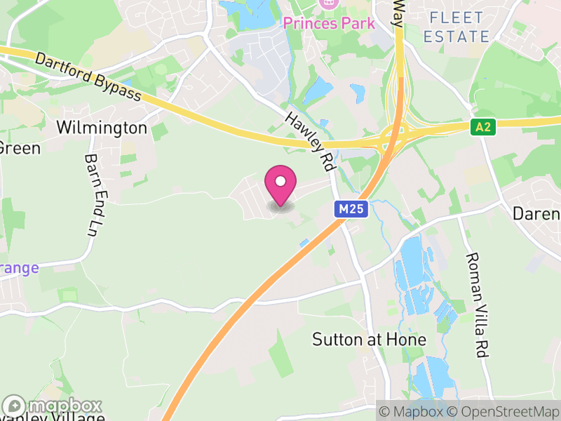 Map of Hawley Letting Agents