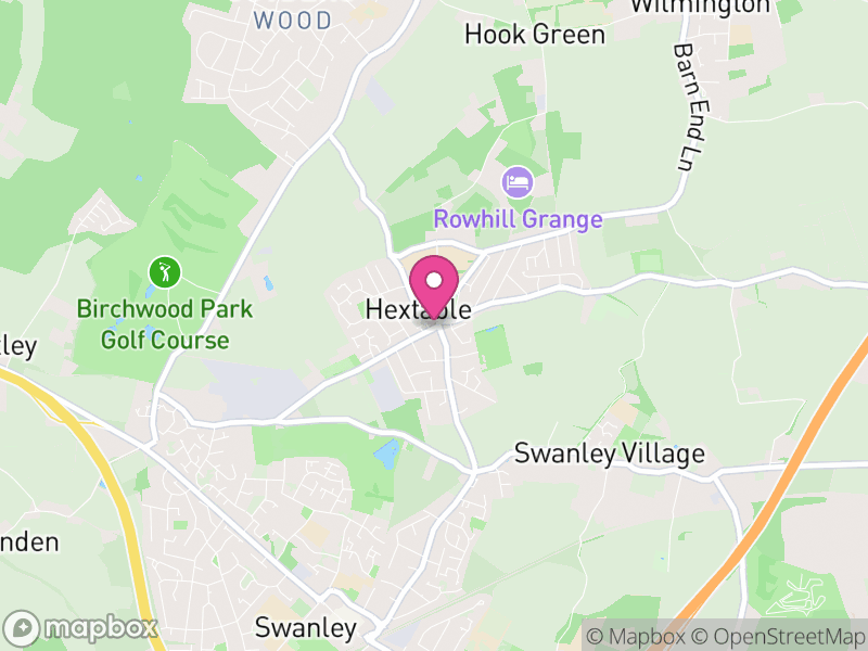 Map of Hextable Letting Agents