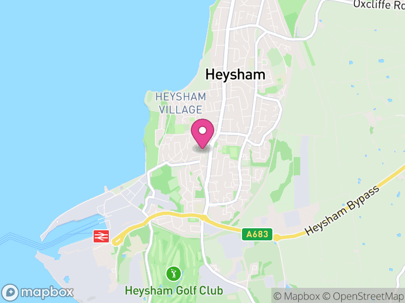 Map of Heysham Letting Agents