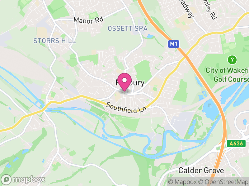 Map of Horbury Letting Agents