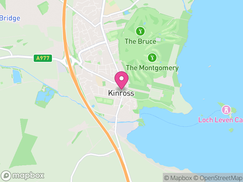 Map of Kinross Letting Agents