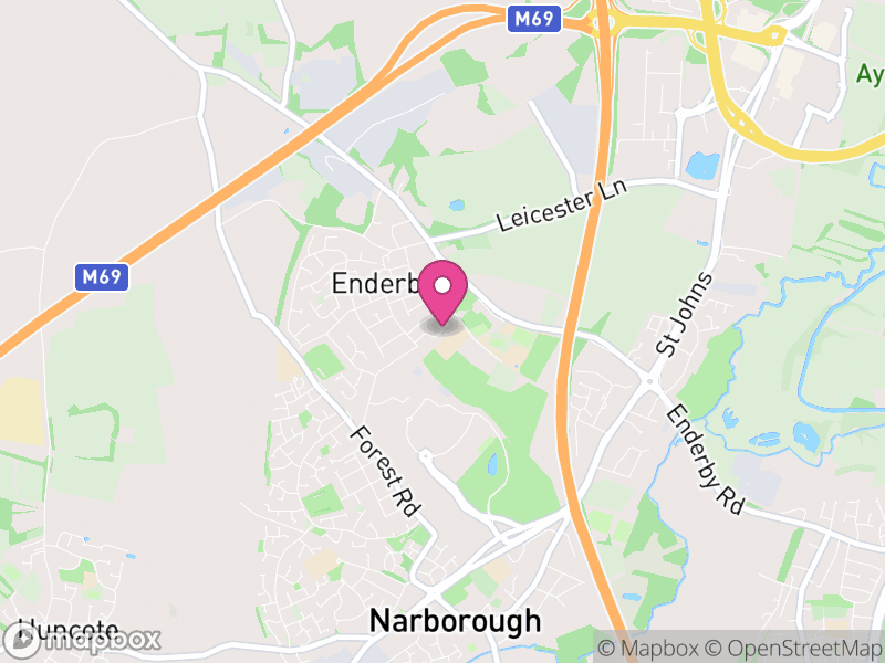 Map of LE19 Letting Agents