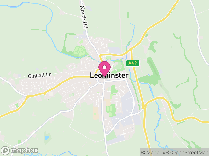 Map of Leominster Letting Agents