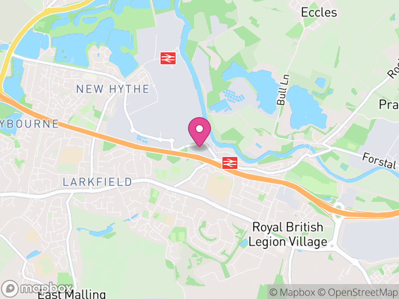 Map of ME20 Letting Agents