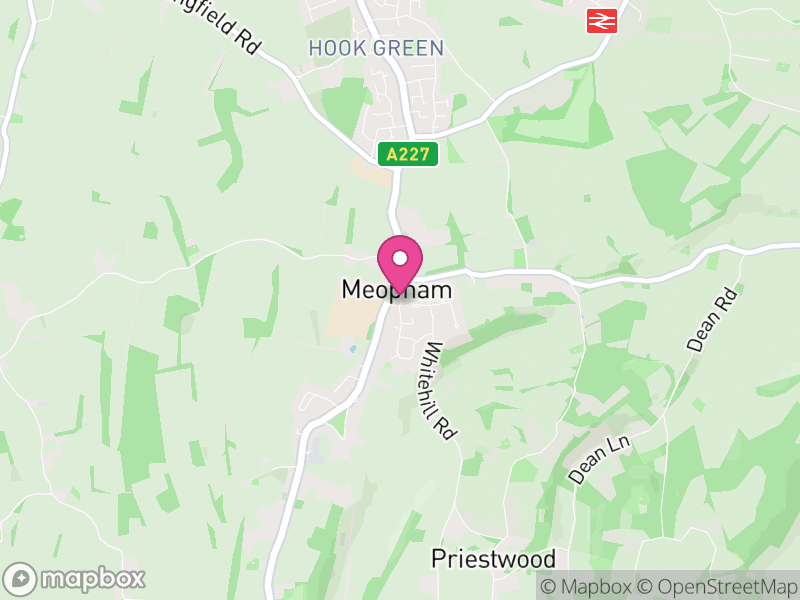 Map of Meopham Letting Agents