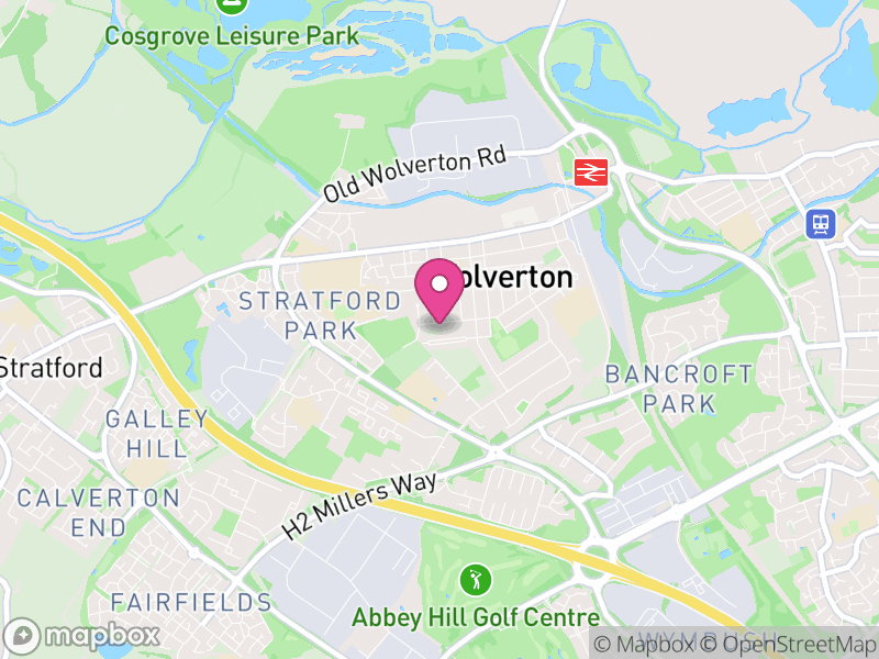 Map of MK12 Letting Agents