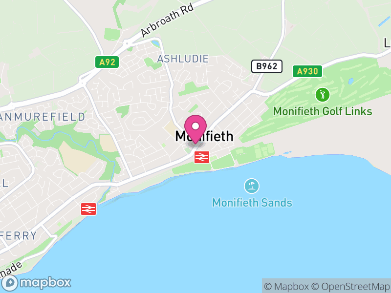 Map of Monifieth Letting Agents