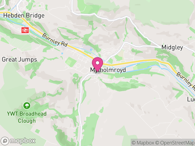 Map of Mytholmroyd Letting Agents