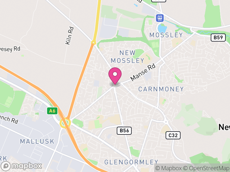 Map of Newtownabbey Letting Agents
