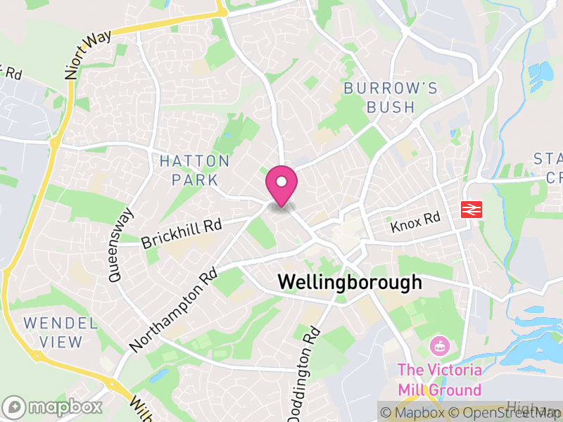 Map of NN8 Letting Agents