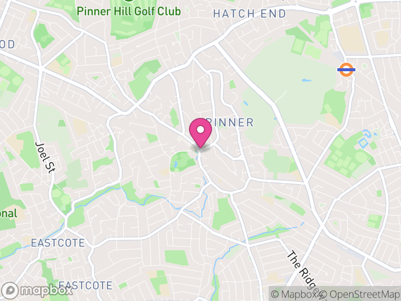 Map of Pinner Letting Agents