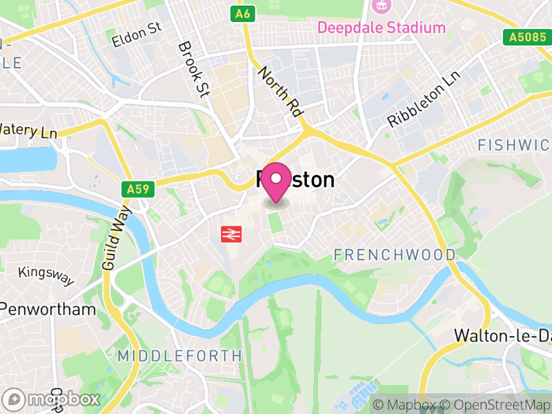 Map of PR1 Letting Agents