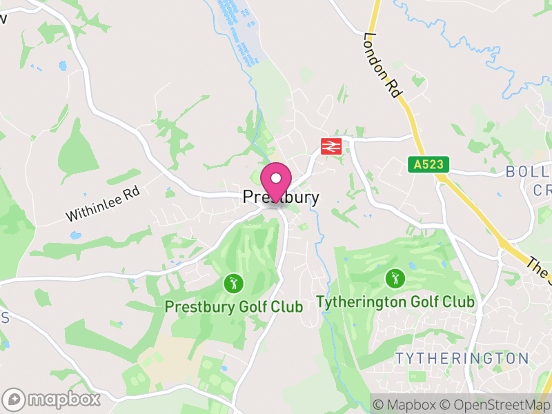 Map of Prestbury Letting Agents