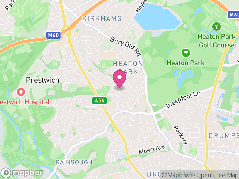 Map of Prestwich Letting Agents