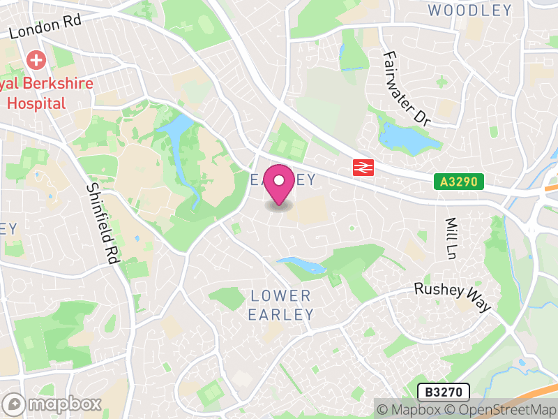 Map of RG6 Letting Agents