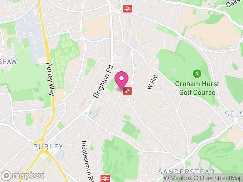 Map of Sanderstead Letting Agents