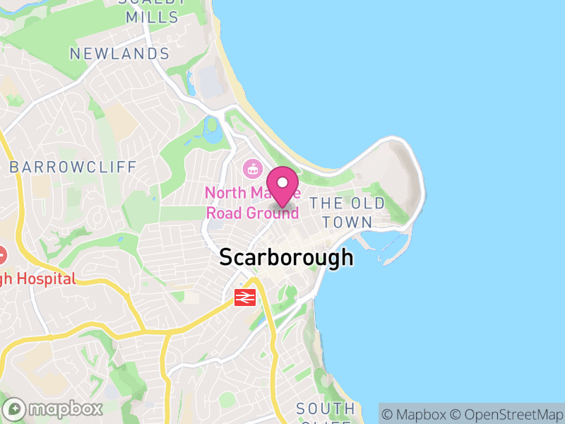 Map of Scarborough Letting Agents