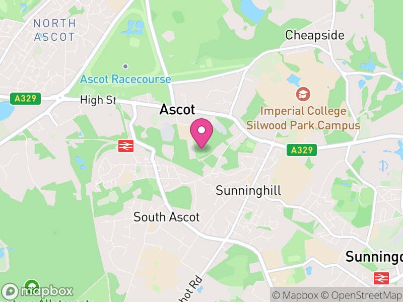 Map of SL5 Letting Agents