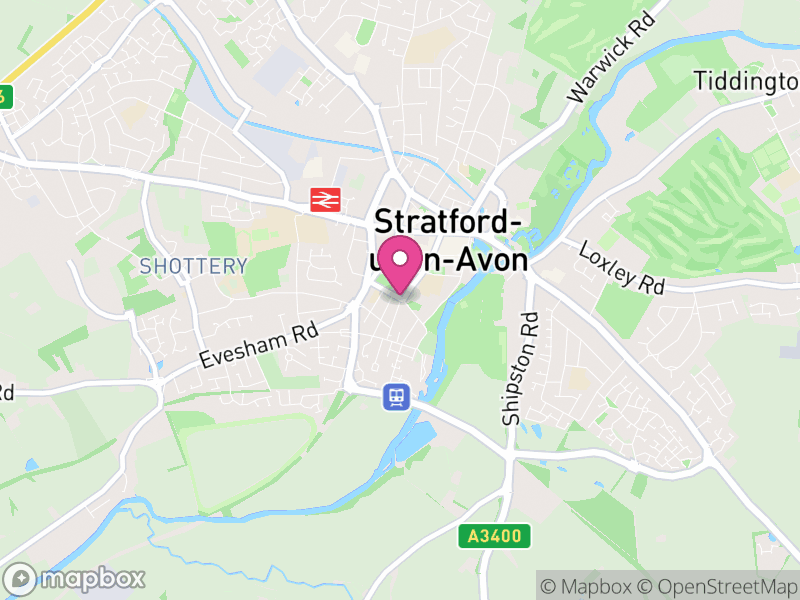 Map of Stratford Letting Agents