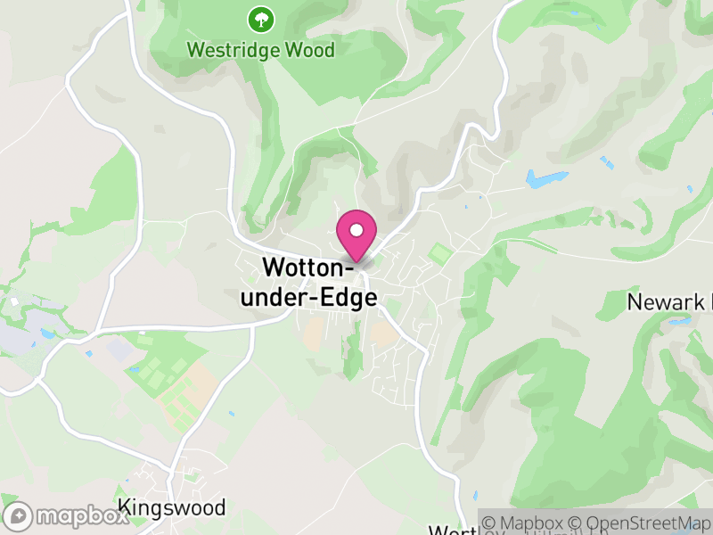 Map of Wotton Under Edge Letting Agents
