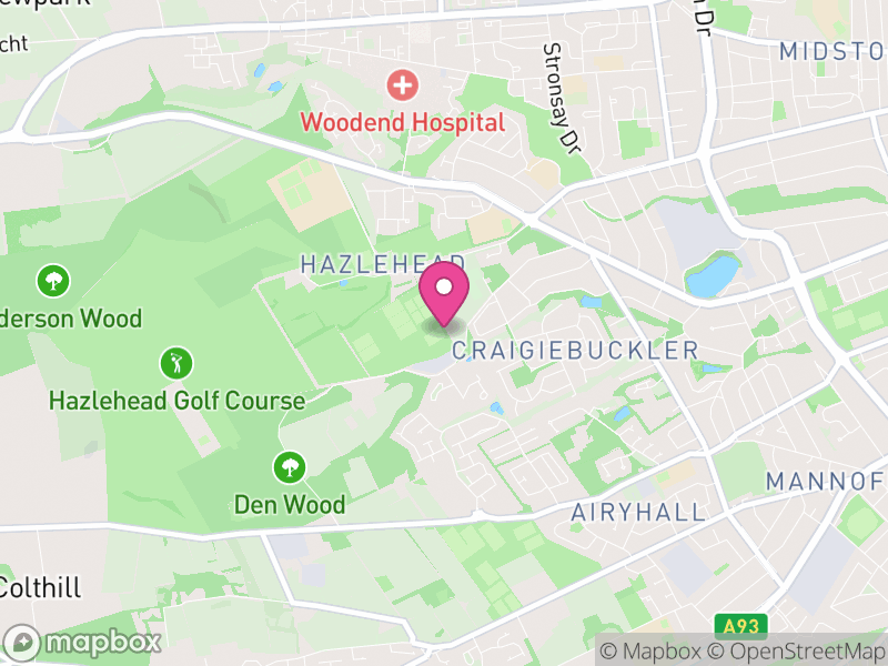 Map of properties for sale in AB15