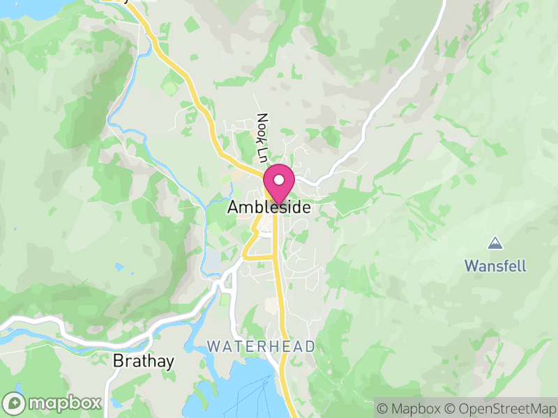 Map of properties for sale in Ambleside