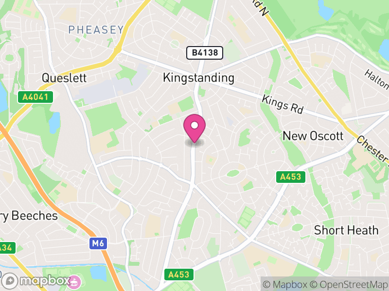Map of properties for sale in B44