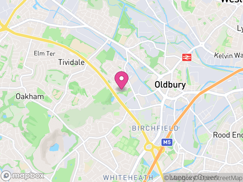 Map of properties for sale in B69