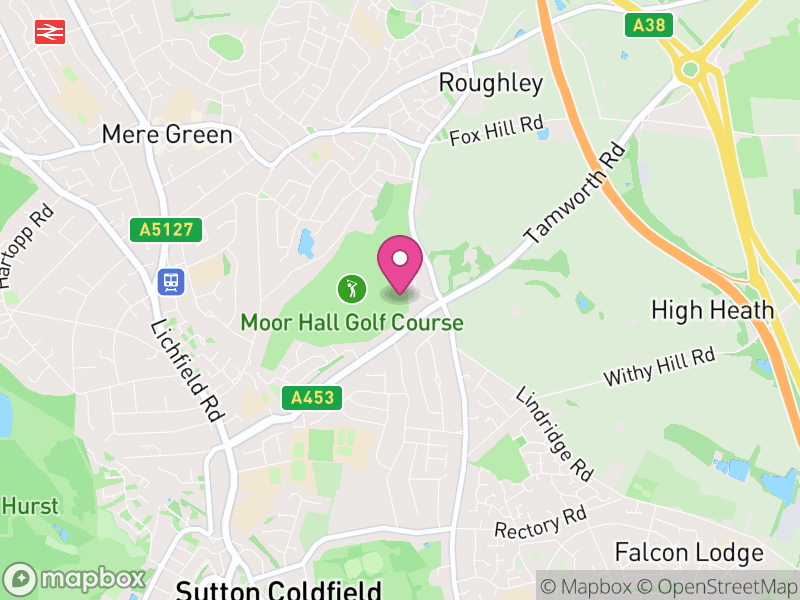 Map of properties for sale in B75